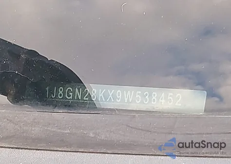 2009 Jeep Liberty Sport из США, поврежденный, VIN 1J8GN28KX9W538452